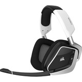 Corsair VOID RGB ELITE Wireless Cuffia Padiglione auricolare Nero, Bianco bianco/Nero, Cuffia, Padiglione auricolare, Giocare, Nero, Bianco, Stereofonico, Pulsanti, Manopola