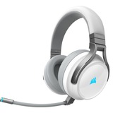Corsair Virtuoso RGB Cuffia Padiglione auricolare Connettore 3.5 mm USB tipo A Bianco bianco/Argento, Cuffia, Padiglione auricolare, Giocare, Bianco, Stereofonico, Nero