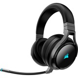 Corsair Virtuoso RGB Cuffia Padiglione auricolare Connettore 3.5 mm USB tipo A Carbonio carbonico/Nero, Cuffia, Padiglione auricolare, Giocare, Carbonio, Stereofonico, Nero