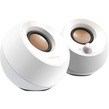 Creative Pebble Nero Cablato 4,4 W, Altoparlante PC bianco, 2.0 canali, Cablato, 4,4 W, 100 - 17000 Hz, Nero