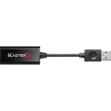 Creative Sound BlasterX G1 7.1 canali USB Nero, 7.1 canali, 24 bit, 93 dB, USB
