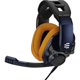 EPOS | Sennheiser | SENNHEISER GSP 602 Cuffie Cablato A Padiglione Giocare Marrone, Blu marino, Cuffia da gioco blu, Cablato, Giocare, 10 - 30000 Hz, 395 g, Cuffie, Marrone, Blu marino
