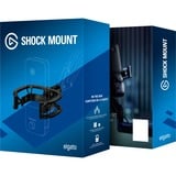 Elgato Wave Shock Mount, Supporto Nero, Supporto antiurto per microfono, Nero, Gomma, Acciaio, 11,5 cm, 32 mm, 135 mm