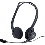 Logitech 960 Auricolare Cablato A Padiglione Musica e Chiamate USB tipo A Nero, Headset Nero, Cablato, 100 - 1000 Hz, Musica e Chiamate, 120 g, Auricolare, Nero, Vendita al dettaglio