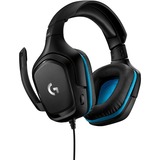 Logitech G432 Cuffia Padiglione auricolare Connettore 3.5 mm Nero, Blu Nero/Blu, Cuffia, Padiglione auricolare, Giocare, Nero, Blu, Stereofonico, Cablato