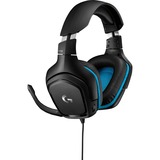 Logitech G432 Cuffia Padiglione auricolare Connettore 3.5 mm Nero, Blu Nero/Blu, Cuffia, Padiglione auricolare, Giocare, Nero, Blu, Stereofonico, Cablato