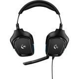 Logitech G432 Cuffia Padiglione auricolare Connettore 3.5 mm Nero, Blu Nero/Blu, Cuffia, Padiglione auricolare, Giocare, Nero, Blu, Stereofonico, Cablato