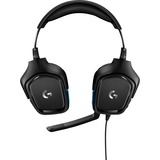 Logitech G432 Cuffia Padiglione auricolare Connettore 3.5 mm Nero, Blu, Cuffia da gioco Nero/Blu, Cuffia, Padiglione auricolare, Giocare, Nero, Blu, Stereofonico, Cablato