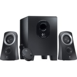 Logitech Speaker System Z313 25 W Nero 2.1 canali, Altoparlante PC Nero/Argento, 2.1 canali, 25 W, PC, Nero, Indipendente, 3.5 mm jack, Vendita al dettaglio