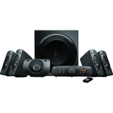 Logitech Z906 500 W Nero 5.1 canali Nero, 5.1 canali, 500 W, Universale, Nero, 1000 W, IR, Vendita al dettaglio