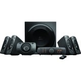 Logitech Z906 500 W Nero 5.1 canali, Altoparlante PC Nero, 5.1 canali, 500 W, Universale, Nero, 1000 W, IR, Vendita al dettaglio