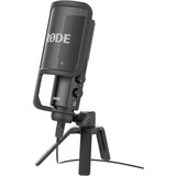 Rode Microphones NT-USB Nero Microfono da studio Nero, Microfono da studio, 20 - 20000 Hz, 16 bit, Cardiode, Cablato, USB