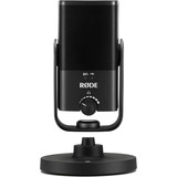 Rode Microphones NT-USB mini Nero Microfono da tavolo Nero, Microfono da tavolo, 20 - 20000 Hz, 24 bit, 48 kHz, Cablato, USB/3.5 mm