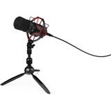 SPC Gear SM900T Nero Nero, 18 - 21000 Hz, 16 bit, 48 kHz, 135 dB, Cardiode, Cablato