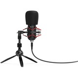 SPC Gear SM950T Nero Nero, 18 - 21000 Hz, 16 bit, 48 kHz, 135 dB, Cardiode, Cablato