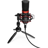 SPC Gear SM950T Nero Nero, 18 - 21000 Hz, 16 bit, 48 kHz, 135 dB, Cardiode, Cablato