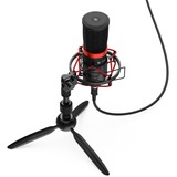 SPC Gear SM950T Nero Nero, 18 - 21000 Hz, 16 bit, 48 kHz, 135 dB, Cardiode, Cablato