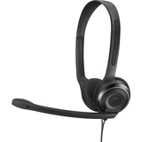 Sennheiser PC 8 USB Cuffie e auricolari Nero, Sennheiser PC 8 USB, Cablato, 42 - 17000 Hz, Ufficio, 84 g, Auricolare, Nero