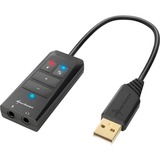 Sharkoon SB1 USB Schede audio, Scheda audio 16 bit, 86 dB, USB