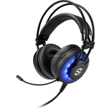 Sharkoon SKILLER SGH2 Cuffia Padiglione auricolare Nero Nero, Cuffia, Padiglione auricolare, Giocare, Nero, Stereofonico, 2,5 m