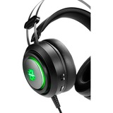 Sharkoon Skiller SGH30 Cuffia Padiglione auricolare Nero, Cuffia da gioco Nero, Cuffia, Padiglione auricolare, Giocare, Nero, Stereofonico, Manopola
