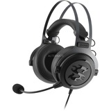 Sharkoon Skiller SGH3 Nero, Cuffia, Padiglione auricolare, Giocare, Nero, Titanio, Stereofonico, Unità di controllo in linea