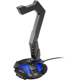 Sharkoon X-Rest 7.1 Supporto attivo Cuffie, Auricolare Nero Nero, Cuffie, Auricolare, Supporto attivo, Interno, Nero