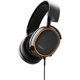 SteelSeries Arctis 5 Cuffia Padiglione auricolare Connettore 3.5 mm Nero, Cuffia da gioco Nero, Cuffia, Padiglione auricolare, Giocare, Nero, Stereofonico, 3 m