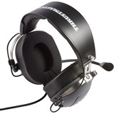 Thrustmaster T.Flight U.S. Air Force Edition Cuffia Padiglione auricolare Nero grigio/metallo, Cuffia, Padiglione auricolare, Giocare, Nero, Stereofonico, Manopola