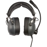 Thrustmaster T.Flight U.S. Air Force Edition Cuffia Padiglione auricolare Nero grigio/metallo, Cuffia, Padiglione auricolare, Giocare, Nero, Stereofonico, Manopola