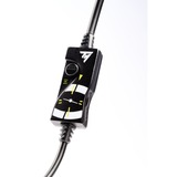 Thrustmaster T.Flight U.S. Air Force Edition Cuffia Padiglione auricolare Nero grigio/metallo, Cuffia, Padiglione auricolare, Giocare, Nero, Stereofonico, Manopola