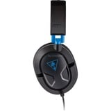 Turtle Beach Recon 50P Cuffie Gaming - PS5, PS4, Xbox Series X o S, Xbox One e PC, Cuffia da gioco Nero/Blu, PS4, Xbox Series X o S, Xbox One e PC, Cablato, Gaming, 20 - 20000 Hz, Auricolare, Nero, Blu