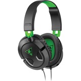 Turtle Beach Recon 50X Cuffie Gaming - Xbox Series X o S, Xbox One, PS5, PS4 e PC, Cuffia da gioco Nero/Verde, Xbox One, PS5, PS4 e PC, Cablato, 20 - 20000 Hz, Gaming, Auricolare, Nero, Verde