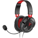 Turtle Beach TB043101 Stereofonico Padiglione auricolare Nero, Rosso cuffia e auricolare Nero, Console da gioco, Stereofonico, Padiglione auricolare, Nero, Rosso, Spugna, Ecopelle, Xbox One, PlayStation 4