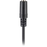 goobay AVK 317-020 0.2m cavo audio 0,2 m 3.5mm 2 x 3.5mm Nero Nero, 3.5mm, Maschio, 2 x 3.5mm, Femmina, 0,2 m, Nero