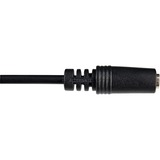 goobay AVK 317-020 0.2m cavo audio 0,2 m 3.5mm 2 x 3.5mm Nero Nero, 3.5mm, Maschio, 2 x 3.5mm, Femmina, 0,2 m, Nero