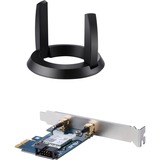 ASUS PCE-AC58BT Interno WLAN / Bluetooth 1733 Mbit/s, Adattatore Wi-Fi Interno, Wireless, PCI Express, WLAN / Bluetooth, Wi-Fi 5 (802.11ac), 1733 Mbit/s