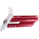 ASUS XG-C100F Interno Fibra 10000 Mbit/s, Scheda di rete Interno, Cablato, PCI Express, Fibra, 10000 Mbit/s, Rosso