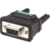 ATEN Adattatore USB a RS-422/485 Nero, Nero, 1,2 m, USB tipo A, DB-9, Maschio, Maschio