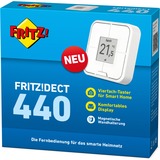 AVM FRITZ! DECT 440 FRITZ!DECT FRITZ! DECT 440, Bianco, 10 - 40 °C, 69 mm, 18 mm, 69 mm, 75 g