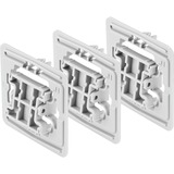 Bosch Adapter 3er-Set Jung (J1) Bianco, 70 mm, 60 mm, 65 mm, 40 g, 3 pz