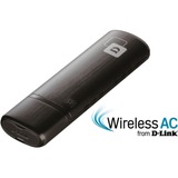 D-Link AC1200 WLAN 867 Mbit/s, Adattatore Wi-Fi Nero, Wireless, USB, WLAN, Wi-Fi 5 (802.11ac), 867 Mbit/s, Nero