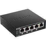 D-Link DES-1005P/E switch di rete Non gestito L2 Fast Ethernet (10/100) Supporto Power over Ethernet (PoE) Nero Nero, Non gestito, L2, Fast Ethernet (10/100), Full duplex, Supporto Power over Ethernet (PoE)