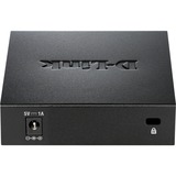 D-Link DES-105 Non gestito L2 Nero, Interruttore Nero, Non gestito, L2, Full duplex