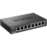 D-Link DES-108 Nero, Interruttore Nero, Full duplex
