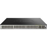 D-Link DGS-3630-52TC Gestito L3 Gigabit Ethernet (10/100/1000) 1U Nero Gestito, L3, Gigabit Ethernet (10/100/1000), Full duplex, Montaggio rack, 1U