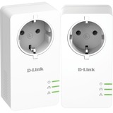 D-Link DHP-P601AV/E adattatore di rete PowerLine 1000 Mbit/s Collegamento ethernet LAN Bianco 2 pz bianco, 1000 Mbit/s, IEEE 802.3, IEEE 802.3u, Gigabit Ethernet, 10,100,1000 Mbit/s, 128-bit AES, 3,7 W