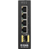 D-Link DIS‑100G‑5SW Non gestito L2 Gigabit Ethernet (10/100/1000) Nero Non gestito, L2, Gigabit Ethernet (10/100/1000), Full duplex, Montabile a parete