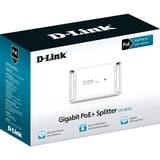 D-Link DPE-301GS divisore di rete Supporto Power over Ethernet (PoE) Bianco, Splitter PoE bianco, IEEE 802.3, IEEE 802.3ab, IEEE 802.3af, IEEE 802.3at, IEEE 802.3u, Bianco, 0 - 50 °C, -30 - 70 °C, 5 - 95%, 5 - 95%