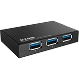 D-Link DUB-1340 Nero, Hub USB Nero, Nero, USB, 5 V, 4 A, Windows XP, Vista, 7 Mac OS X +, 60 g